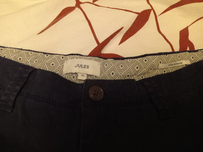 Pantalon bleu marine taille 38 W28 L34