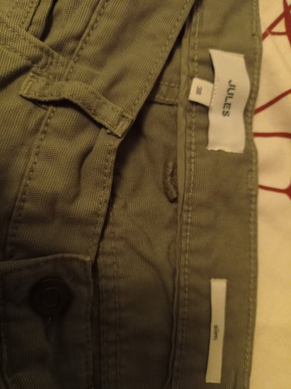 Pantalon vert slim taille 38