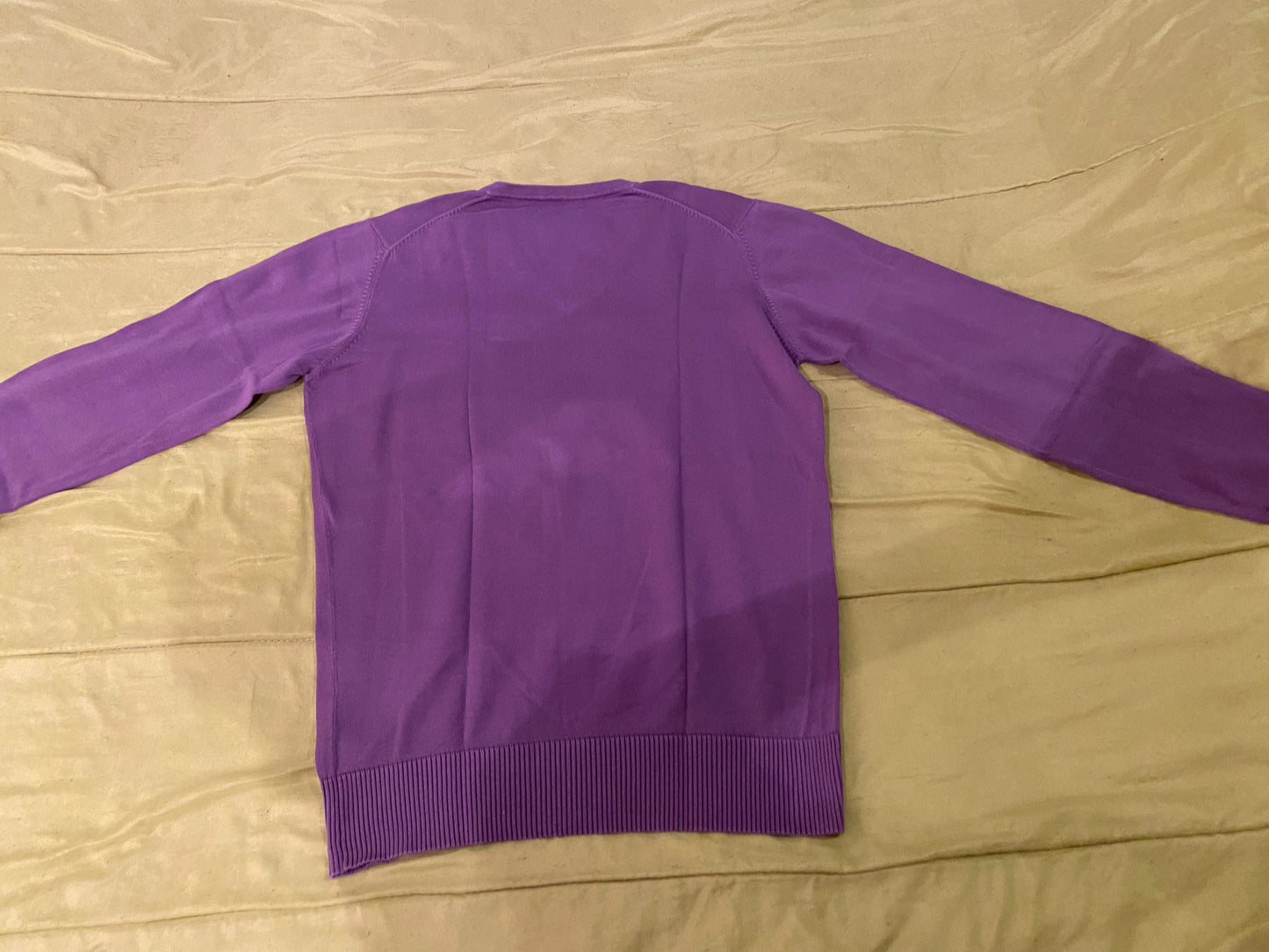 Pull violet col V