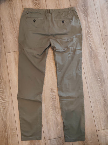 Chino skinny garment dyed