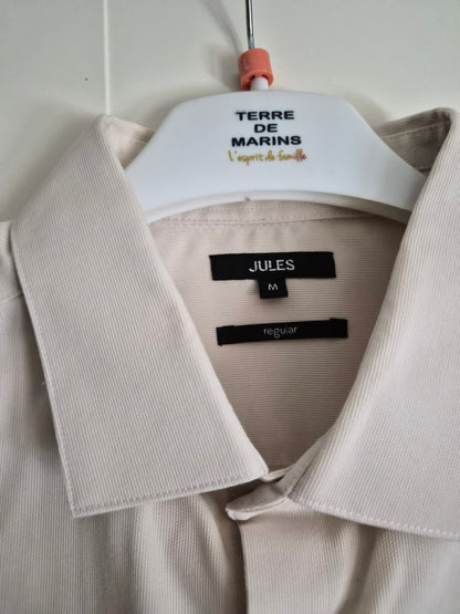 Chemise sans repassage beige