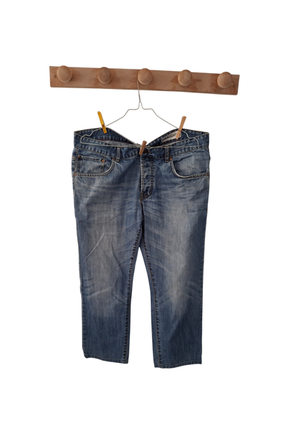 Jean straight bleue