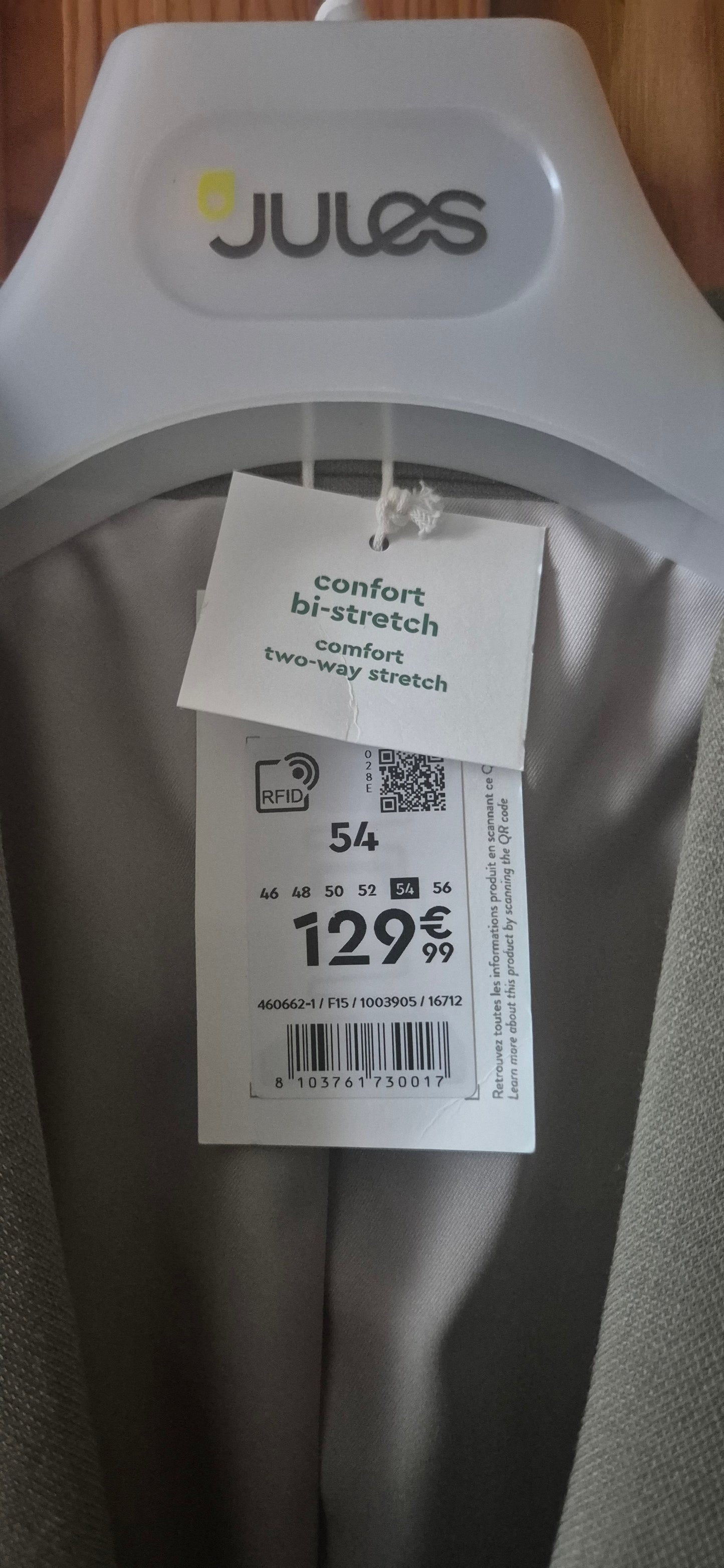 Veste de costume extra-slim bi-stretch