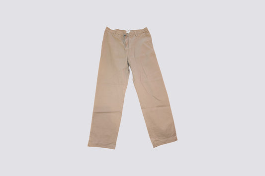 Pantalon large beige
