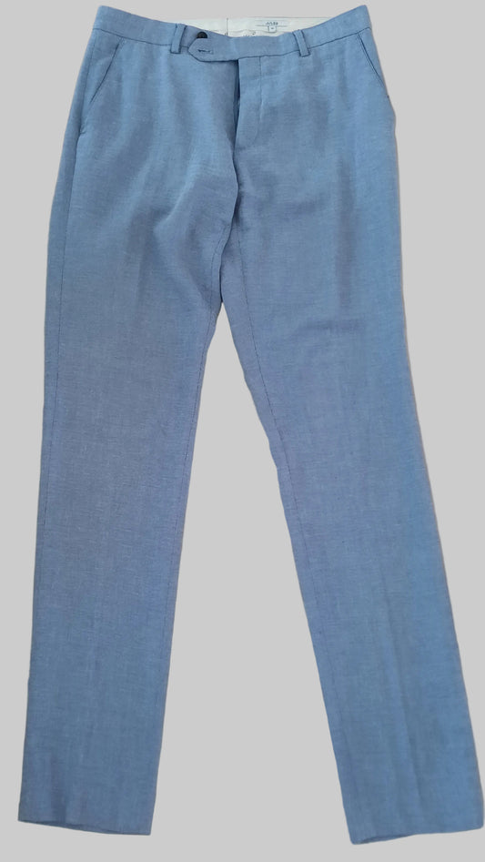 Pantalon bleu chiné