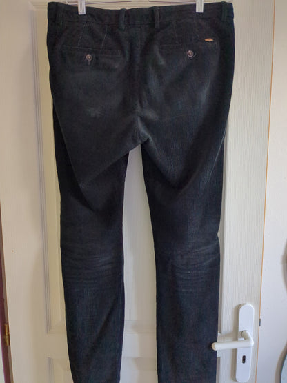 Pantalon chino en velours
