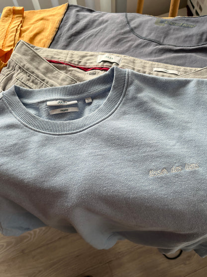 Sweat à col rond 100 % recyclé