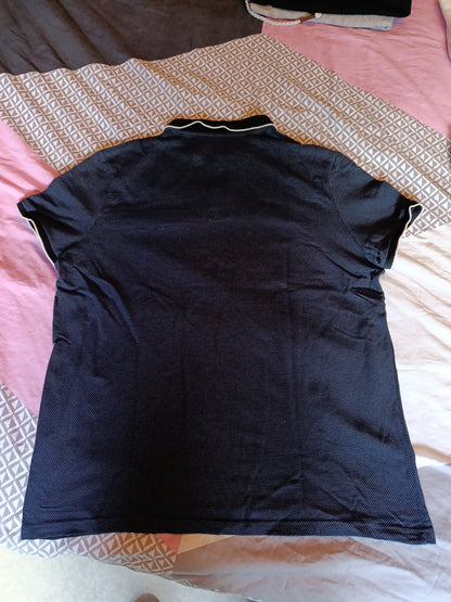 Polo manches courtes jacquard
