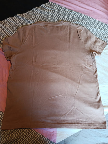 Tee shirt print poitrine