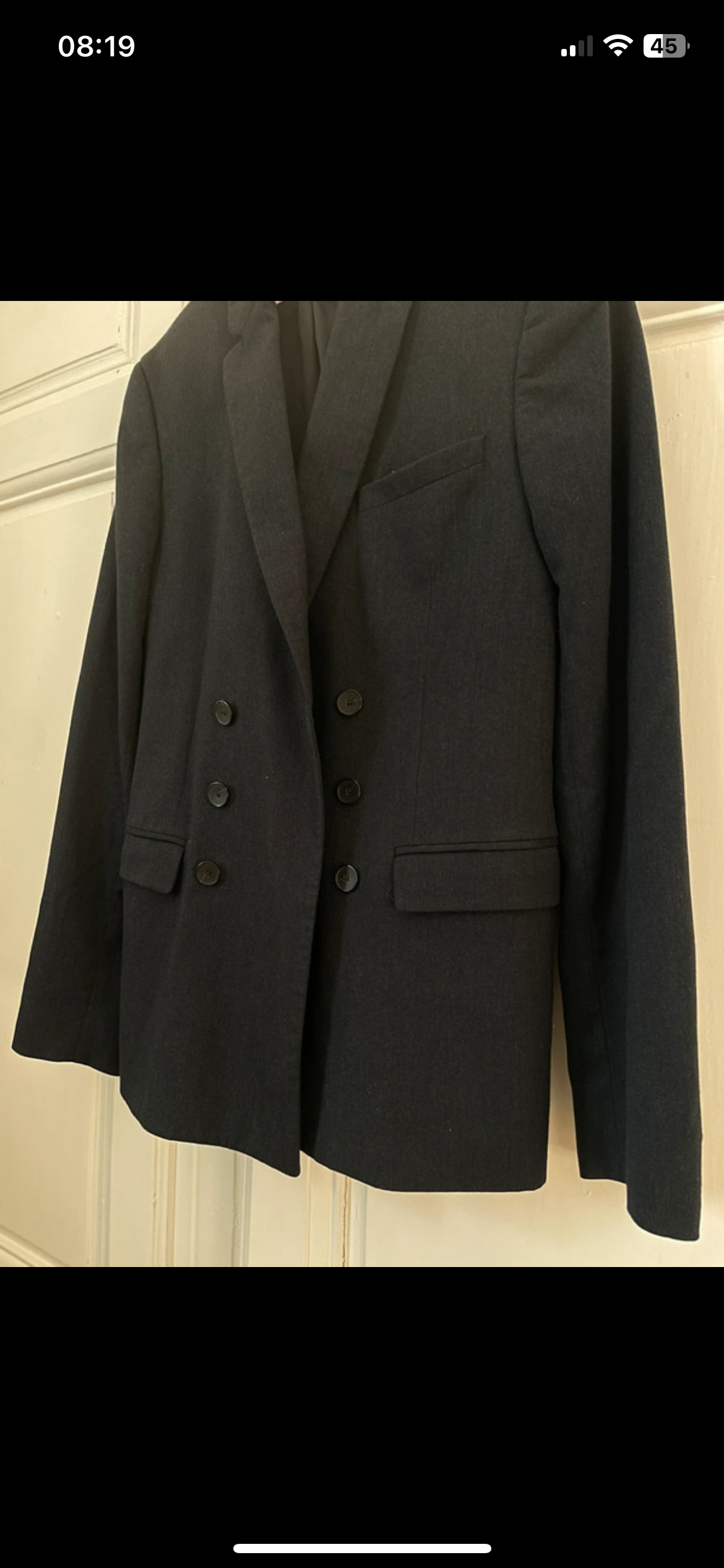 Blazer boutonnage croisé