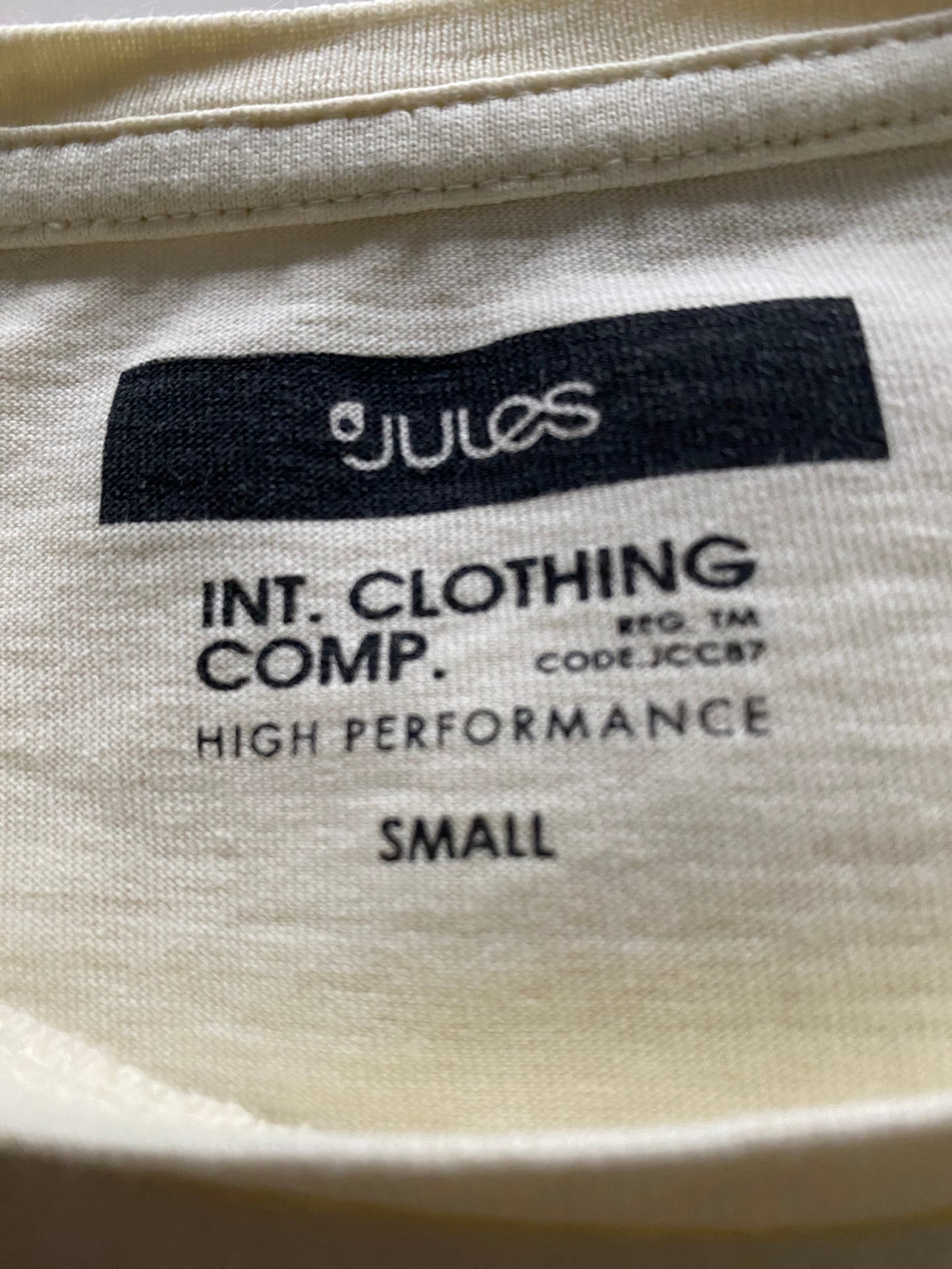 Teeshirt vintage jaune pale à motif