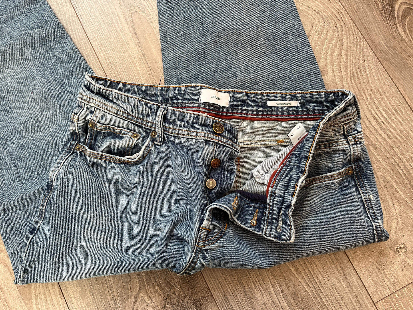 Jean relax 100% coton