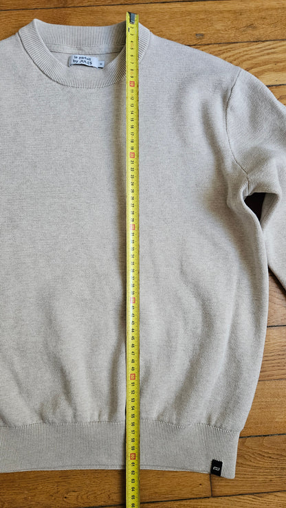 Pull col rond 'le parfait' écru