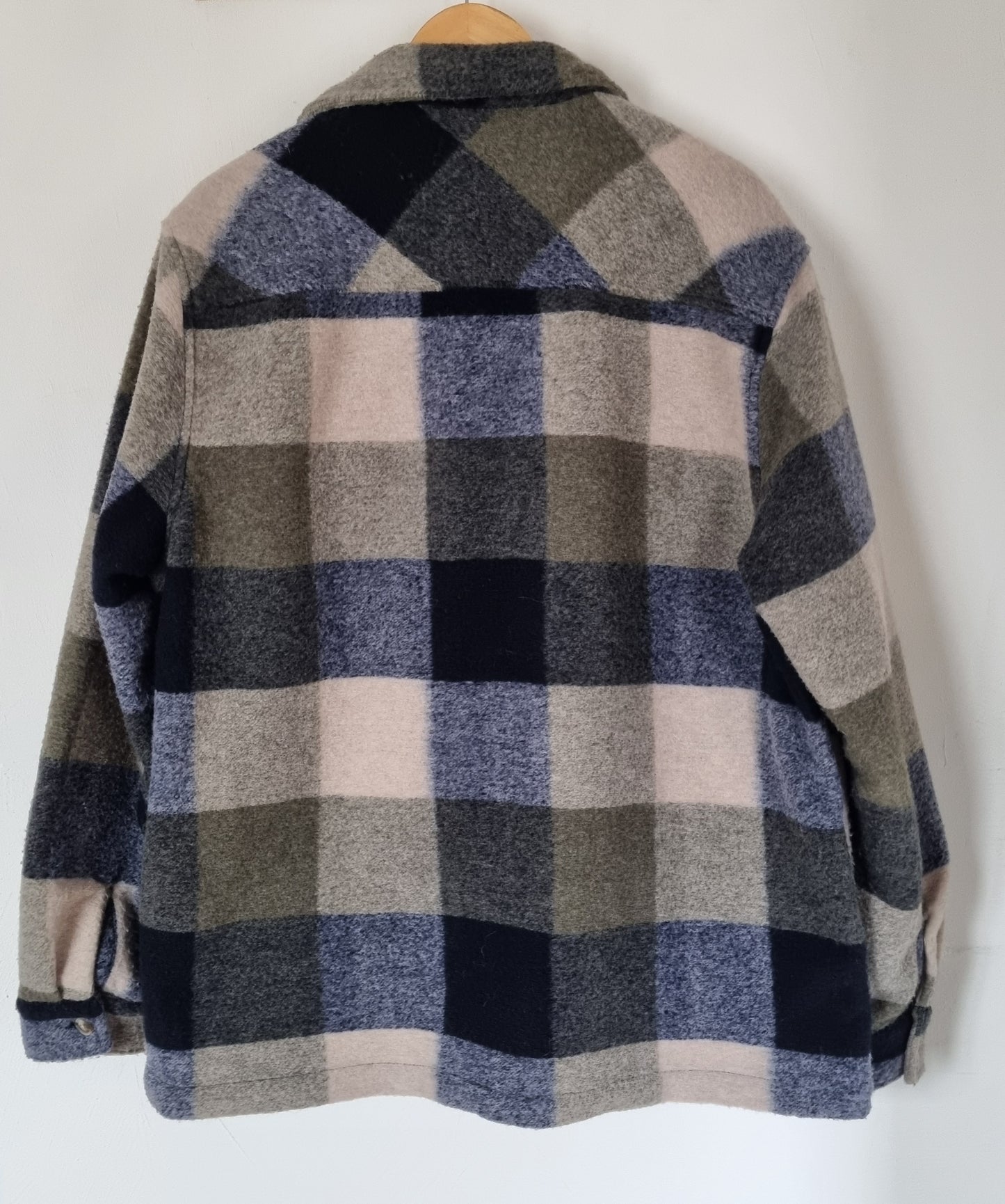 Surchemise carreaux fluffy polyester recyclé