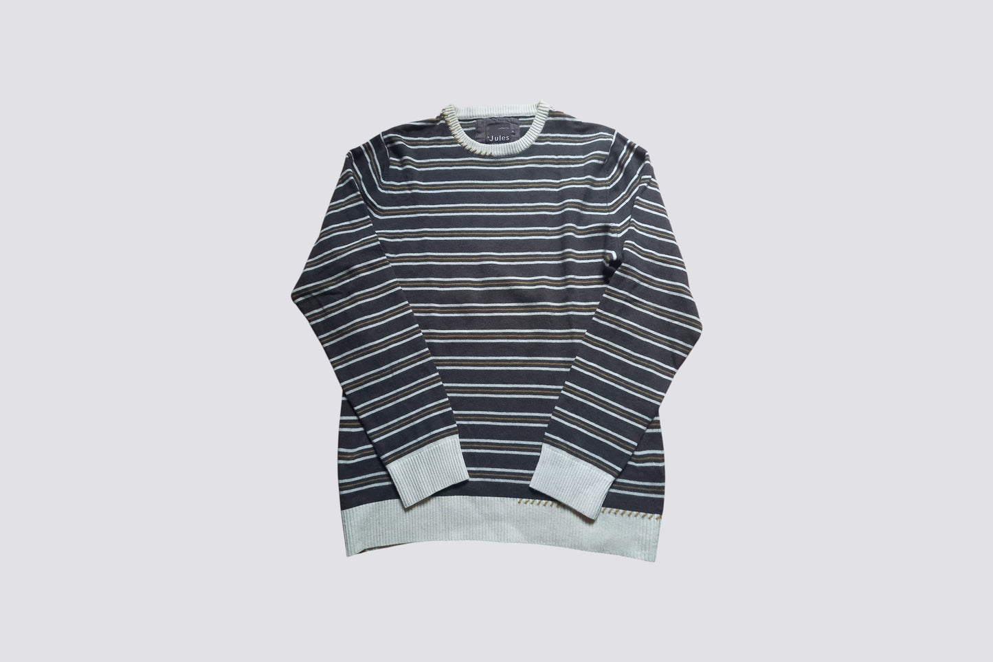 Pull marron beige