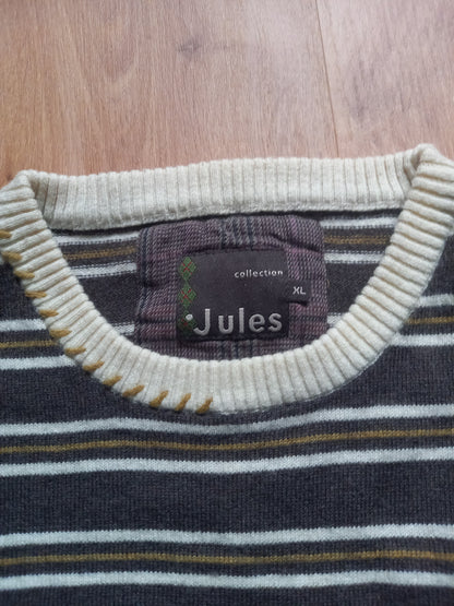 Pull marron beige