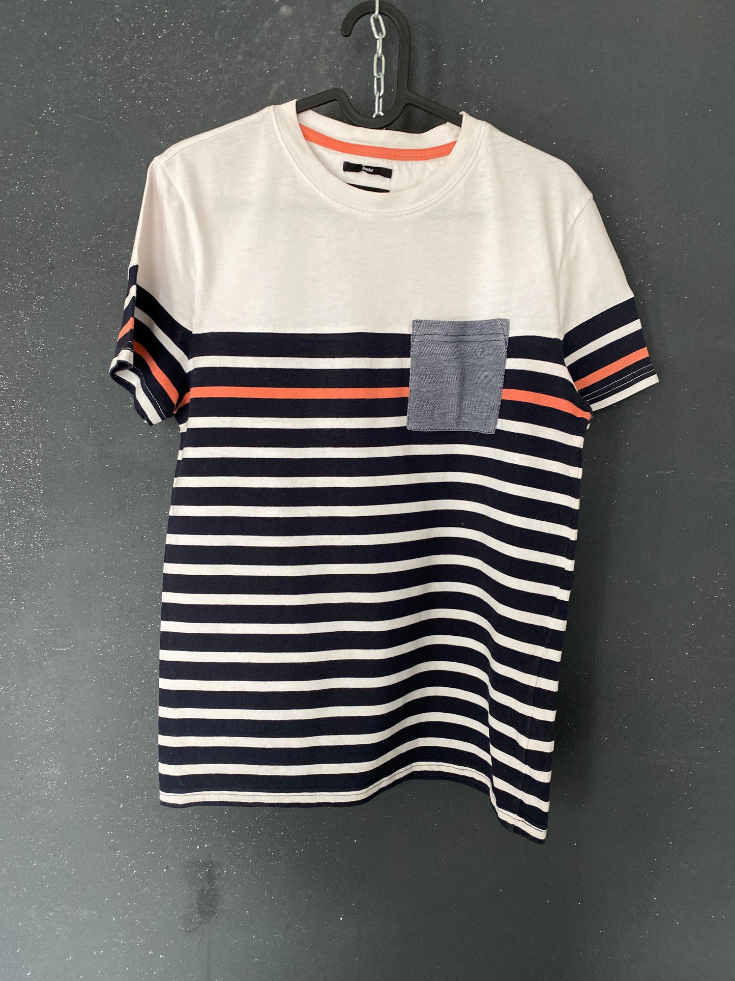 Tee shirt marinière colorblock