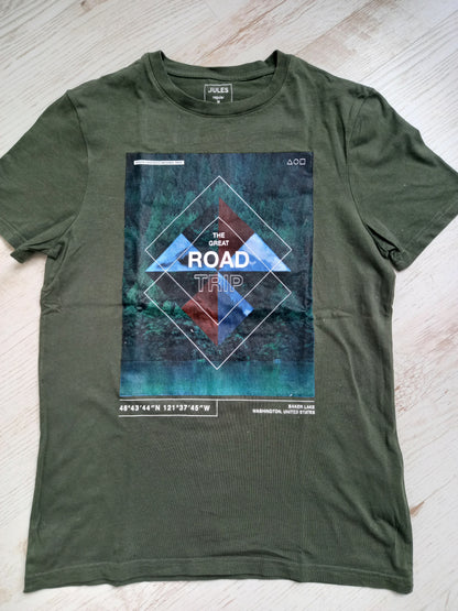 Tee-shirt imprimé placé