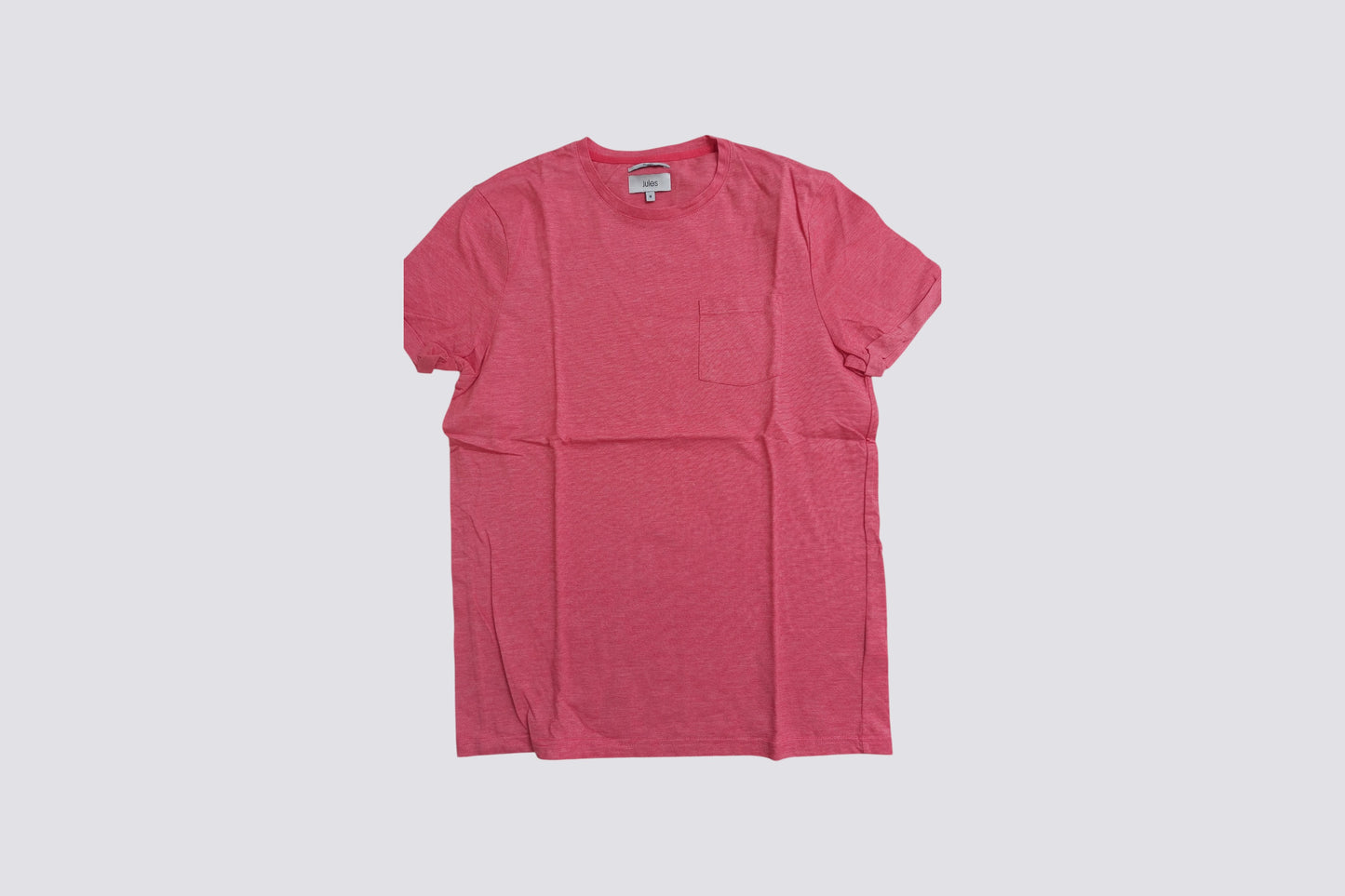 Tee shirt col rond micro-rayé