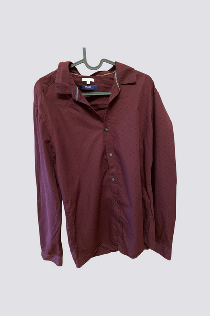 Chemise Oxford Imprimée Slim