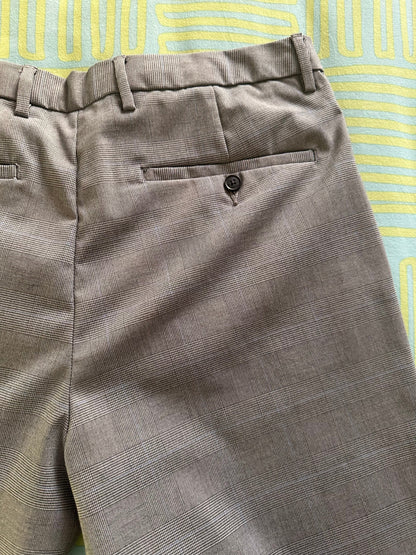 Pantalon chino slim à carreaux