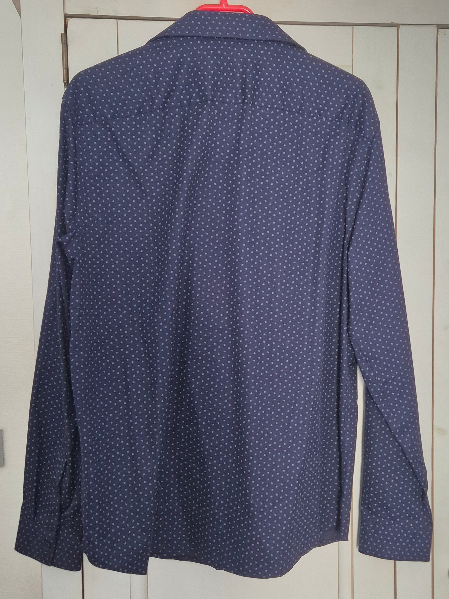Chemise regular repassage facile motif f