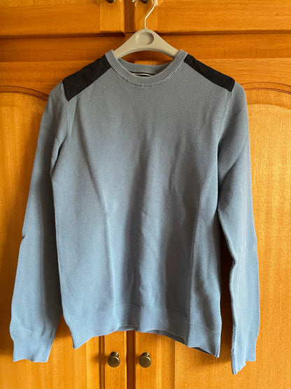 Pull col rond maille piquée