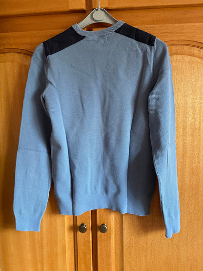 Pull col rond maille piquée