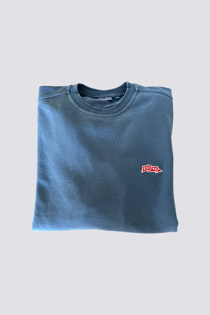Sweat-shirt bleu