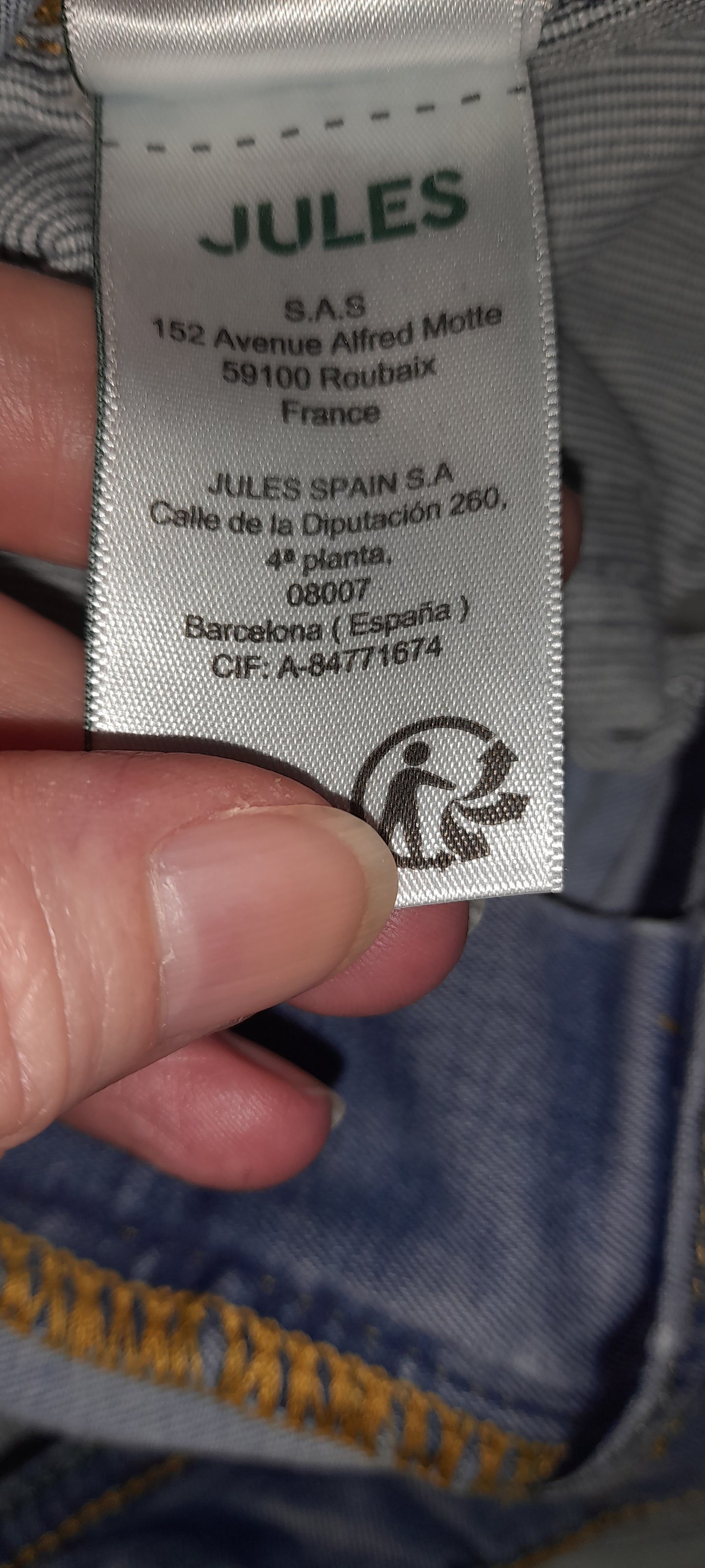 Jean slim #Tom urbanflex 4 longueurs