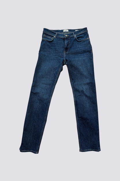 Jean bleu marine straight W32 L36