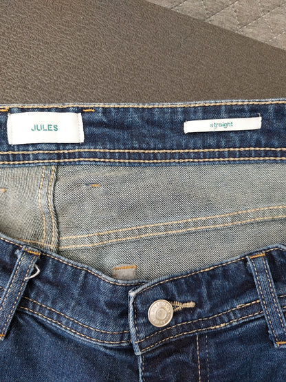 Jean bleu marine straight W32 L36