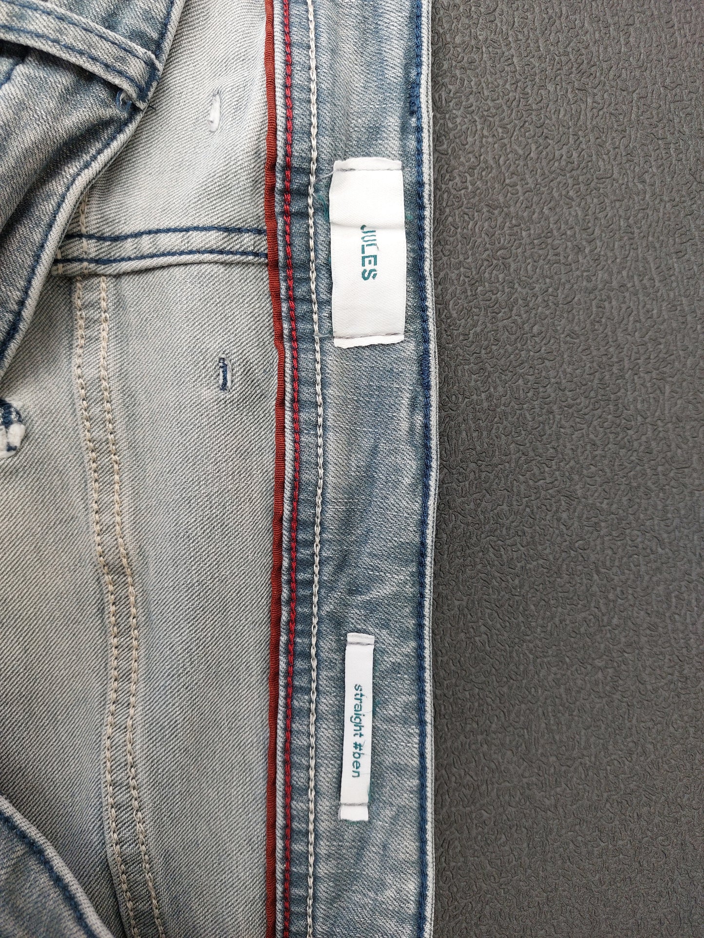 Jean straight 4 longueurs en coton recyclé