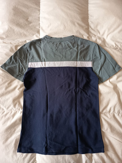 Tee shirt colorblock piqué