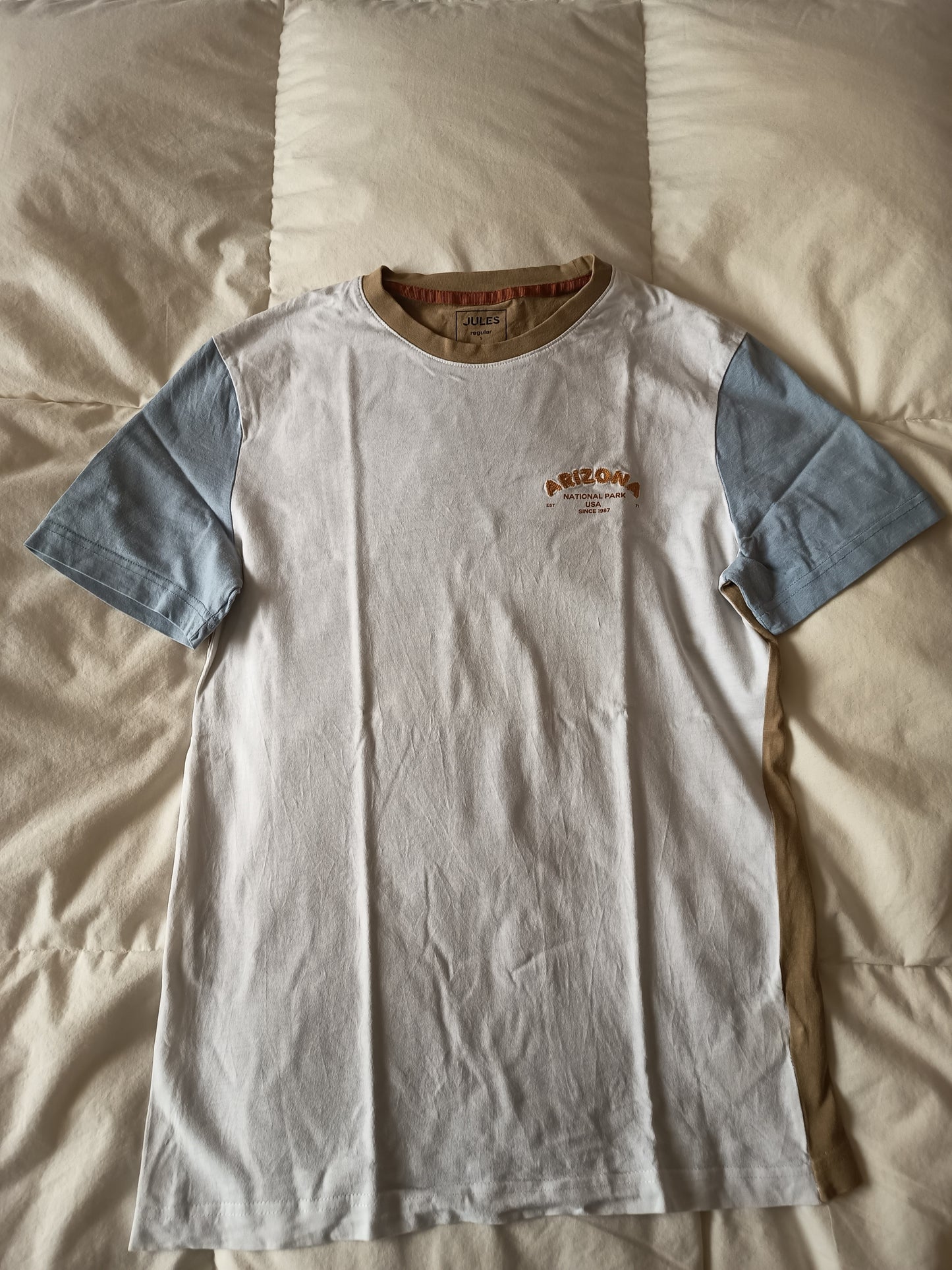 Tee shirt colorblock