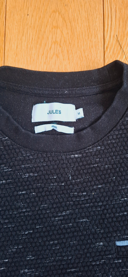 Sweat col rond texturé