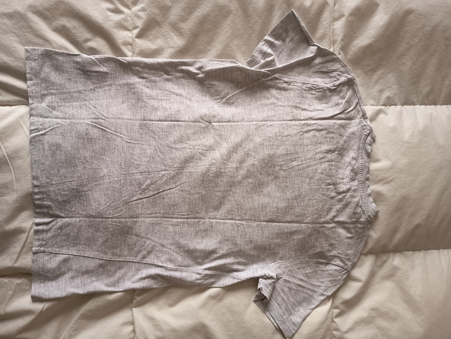 Tee shirt uni col rond regular