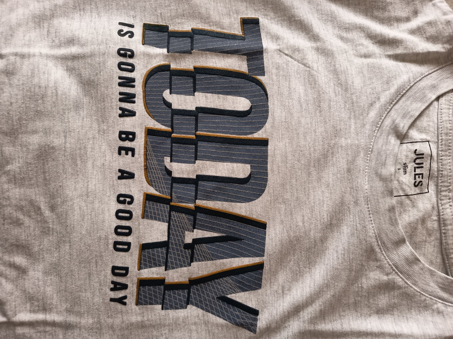 Tee shirt uni col rond regular