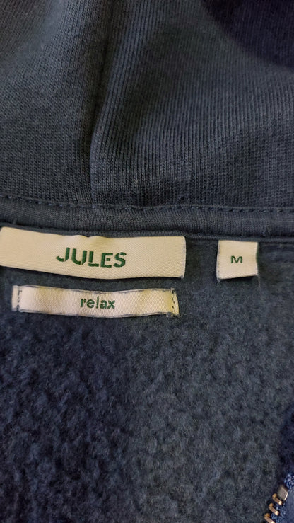 Sweat à capuche bleu