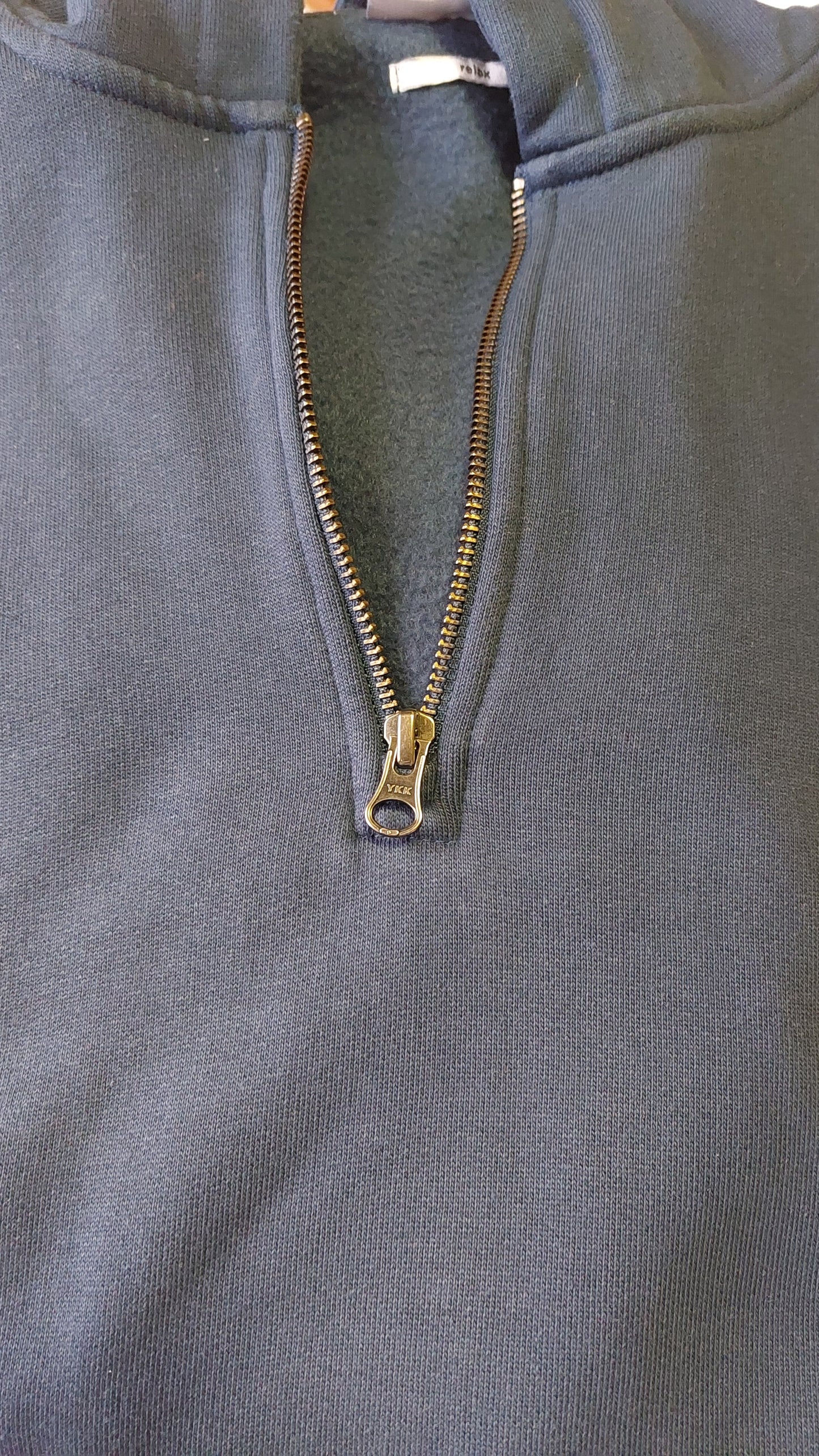 Sweat à capuche bleu