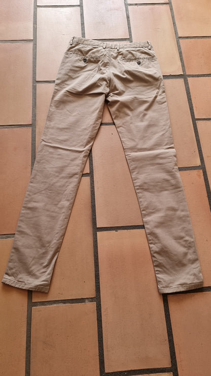 Pantalon chino slim coton stretch