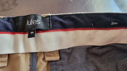 Pantalon chino slim coton stretch