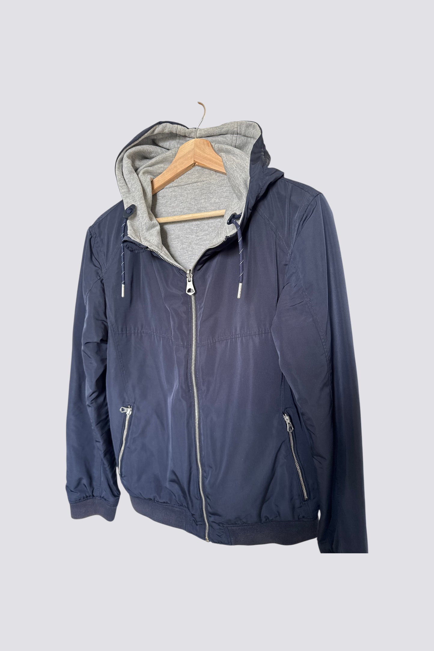 Blouson capuche réversible