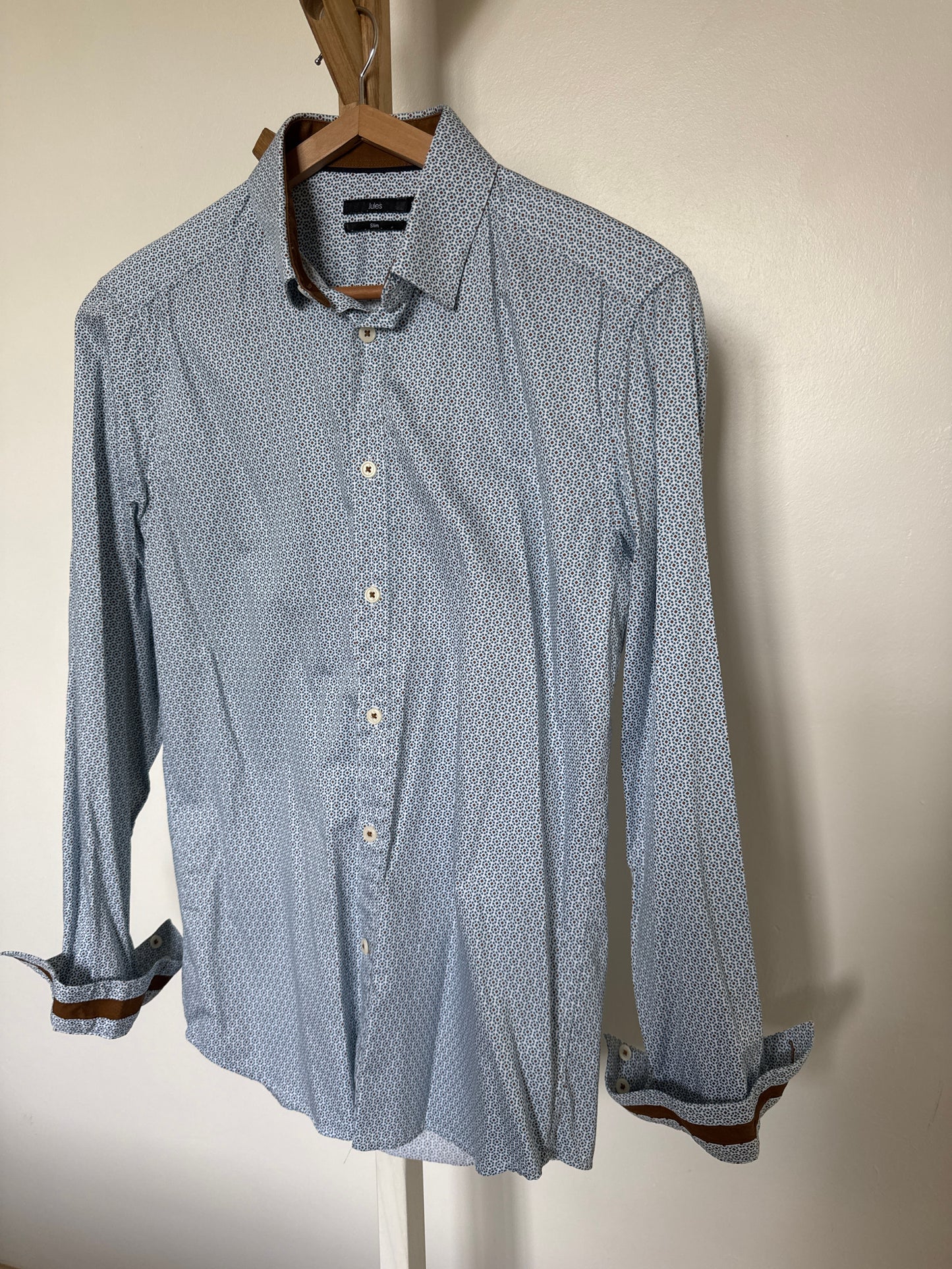 Chemise imprimée coupe ajustée