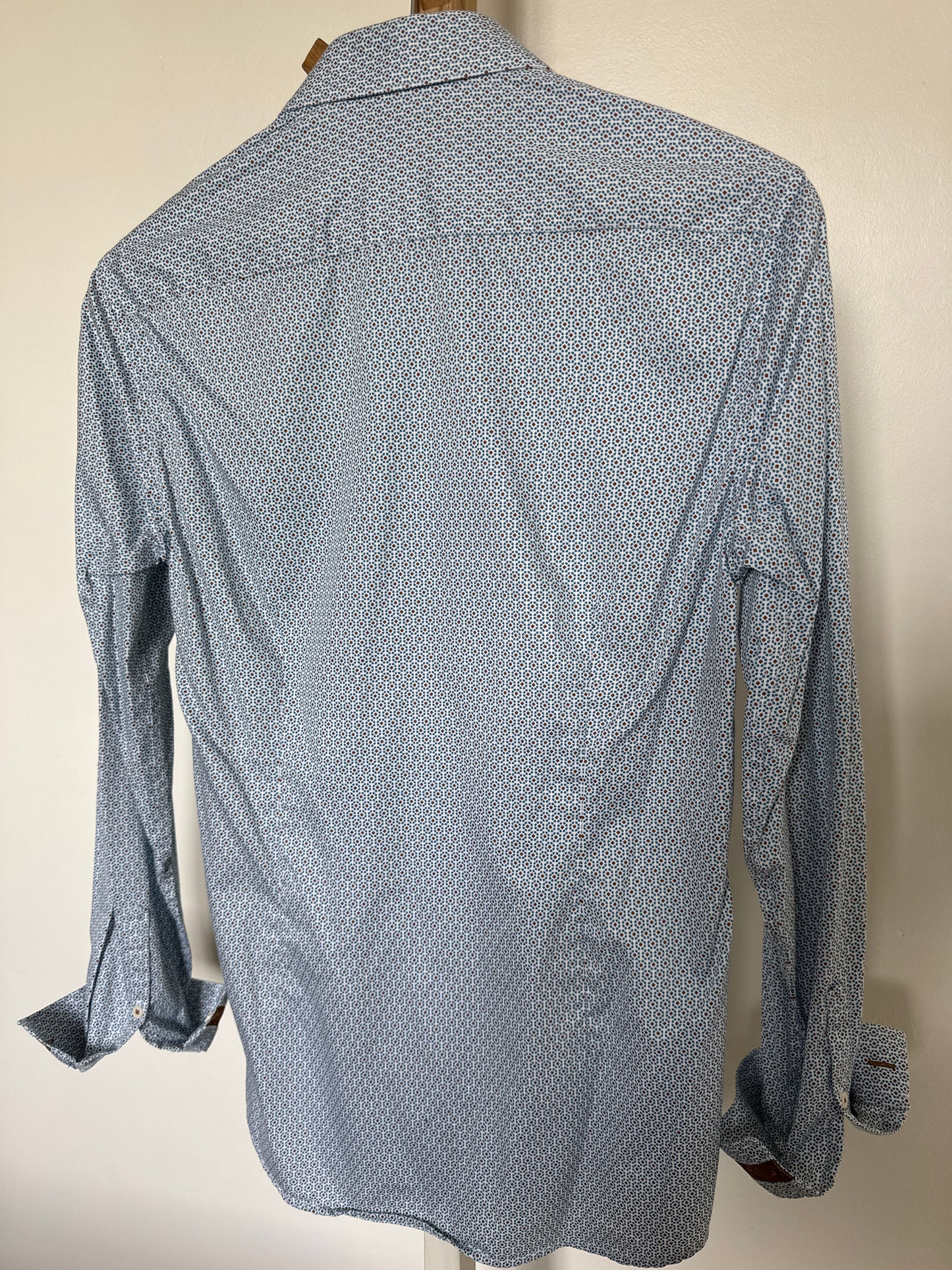 Chemise imprimée coupe ajustée