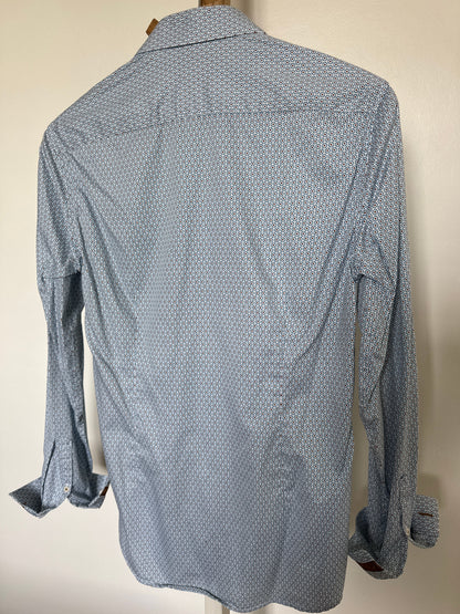 Chemise imprimée coupe ajustée