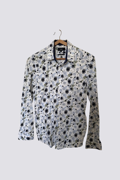 Chemise Slim Imprimée Fleurs
