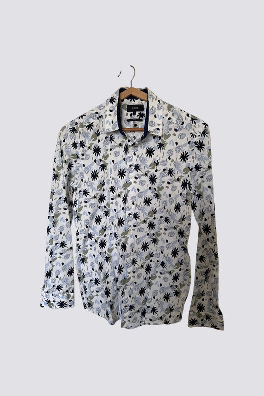 Chemise Slim Imprimée Fleurs