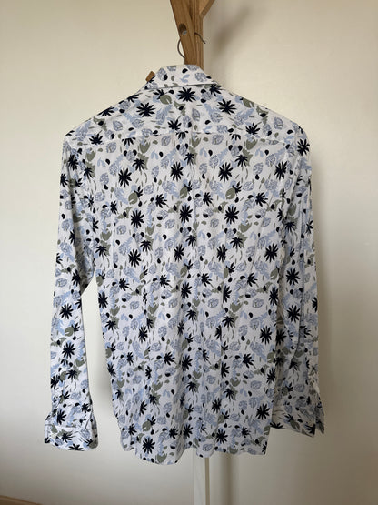 Chemise Slim Imprimée Fleurs