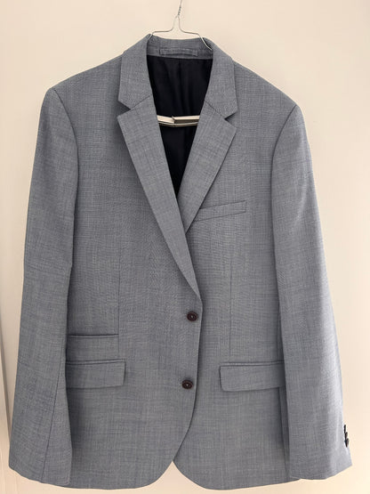 Veste de costume slim bi-ton